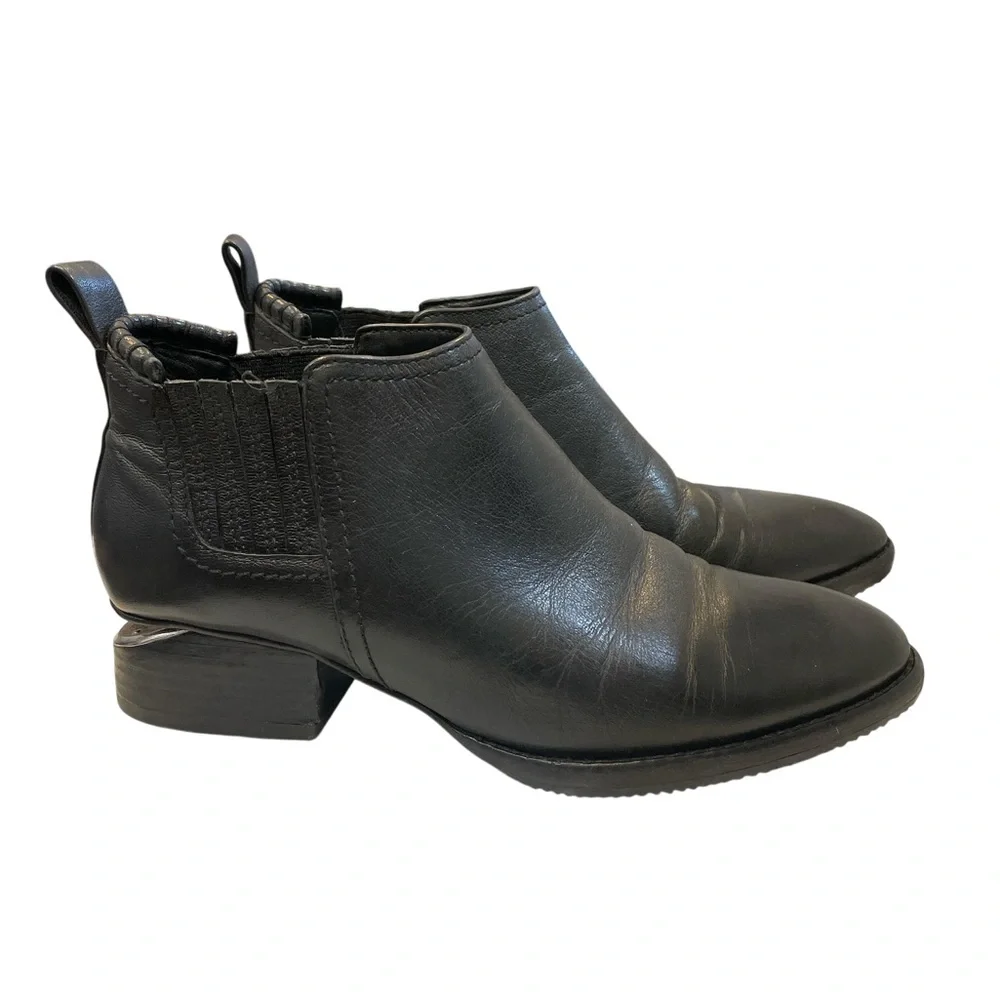 Black Ankle Boots - Picture 1 of 6